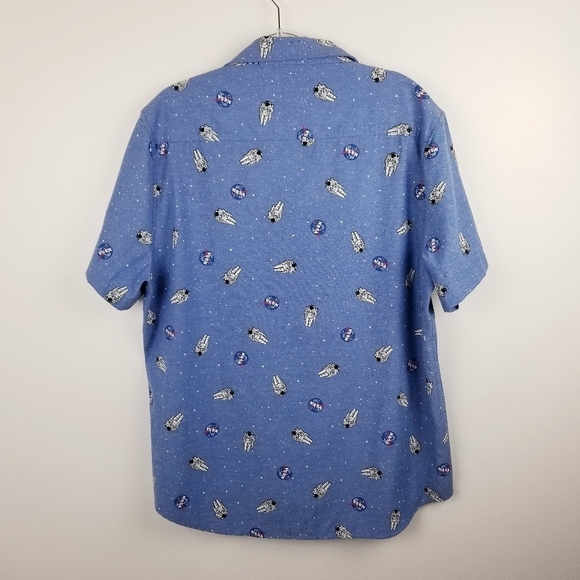 NASA Space Button Front Shirt size XL - Picture 2 of 8